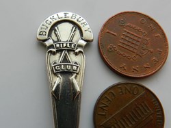 Bucklebury Rifle Club Spoon  1911 Fireside Club Bucklebury Place