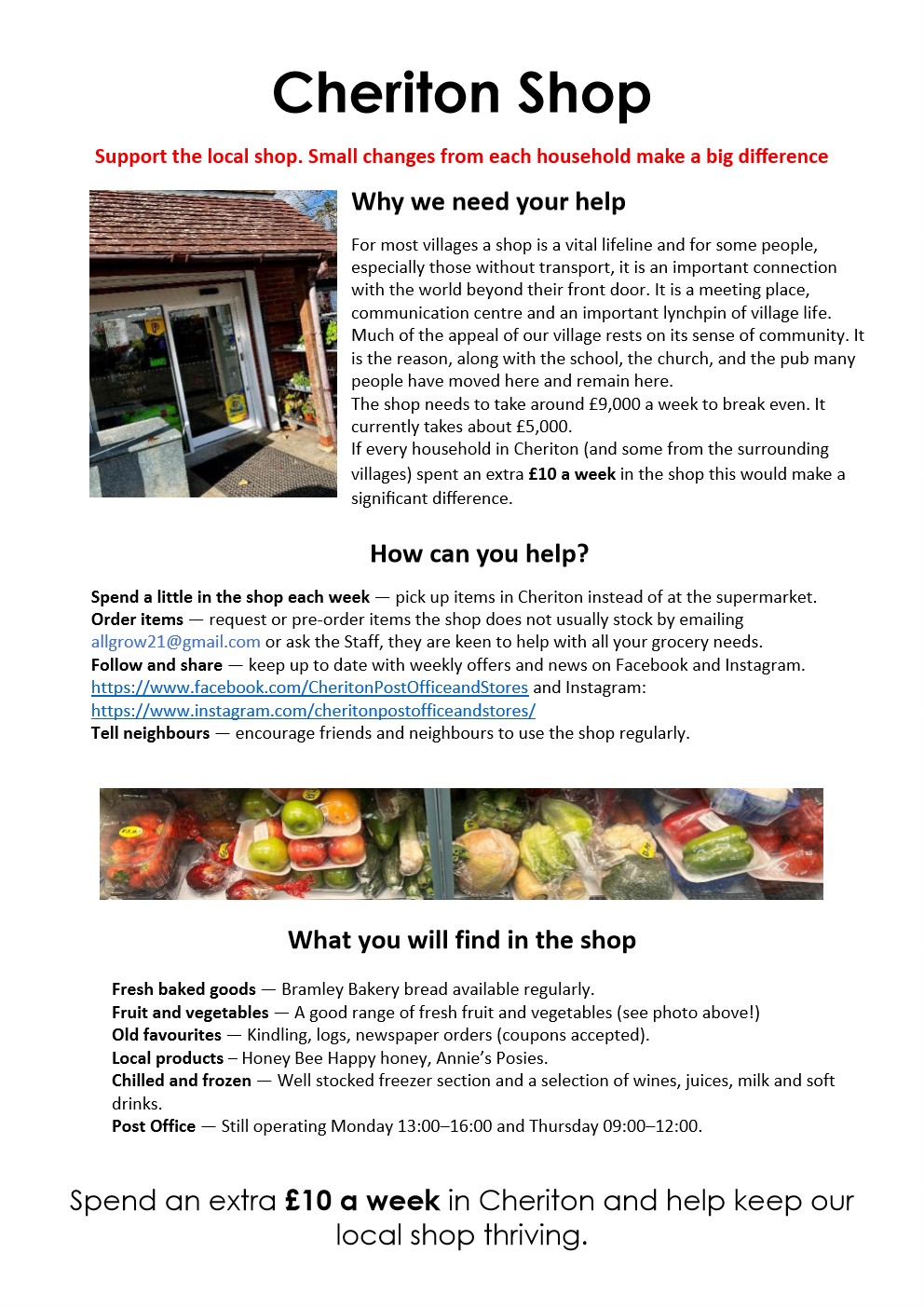 Cheriton Parish Council Home