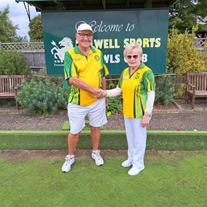 Fred Thorpe & Sue Lemon Open Singles Finalists
