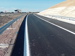 New slip road