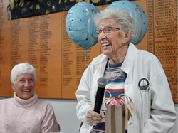 Braeside Bowling  Club PAT SHEPHERD 100th B'DAY