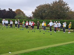 Holwell Sports Bowls Club President Bob Penny's Tour 2024