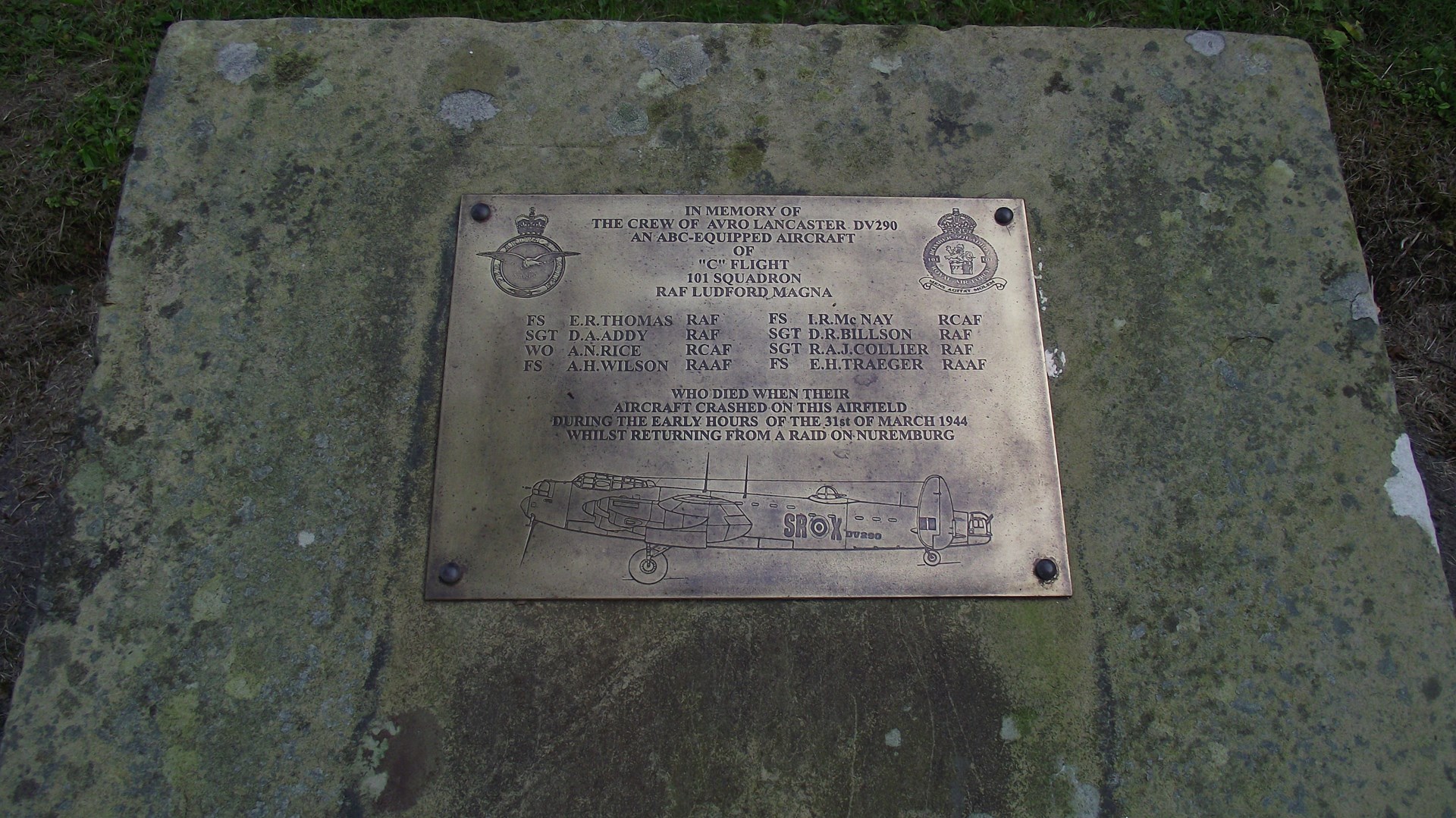 Chaddleworth Parish Council RAF Welford Lancaster Crash