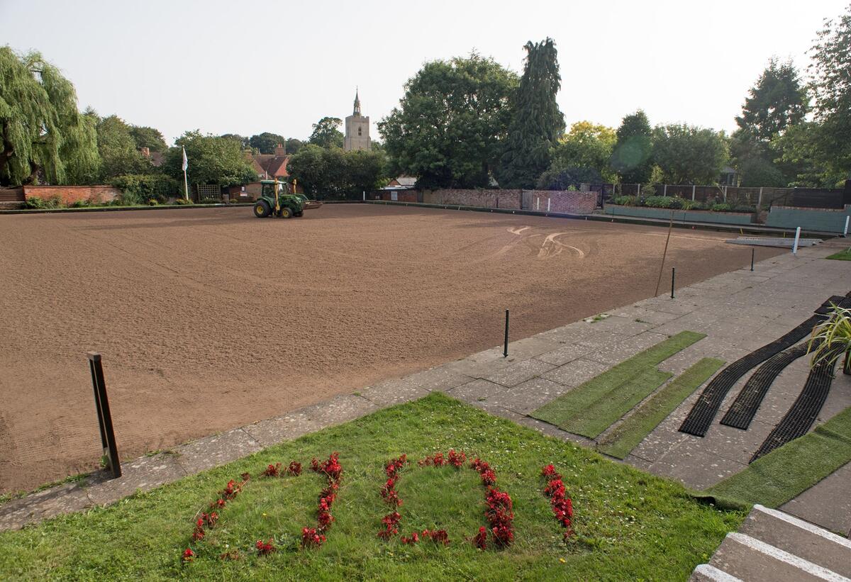 2023, Sep. - After levelling.