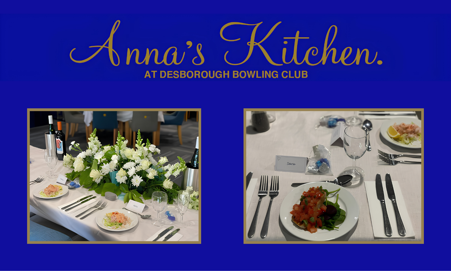 Desborough Bowls Club Catering