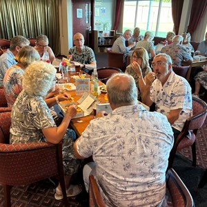 Fish & Chip supper after our skittles evening