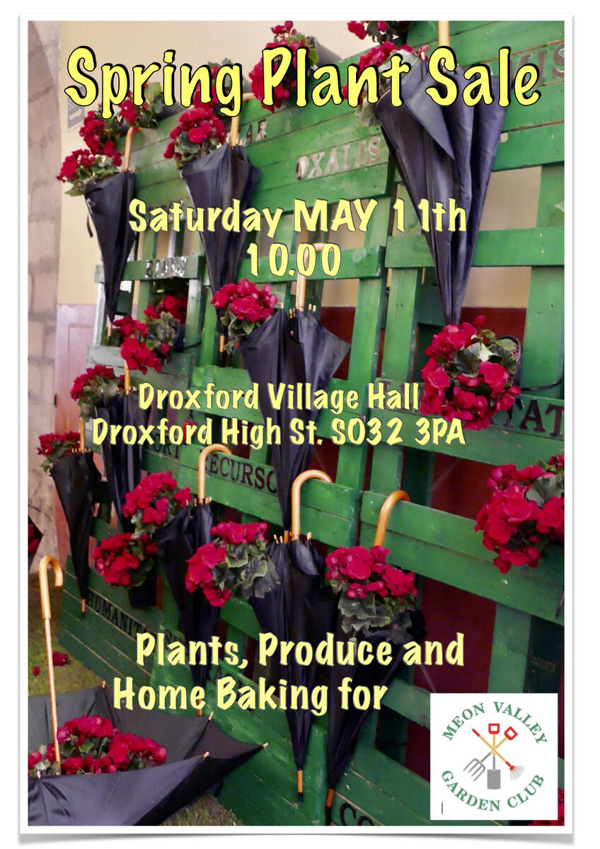 Droxford Village Community Spring Plant Sale 2024