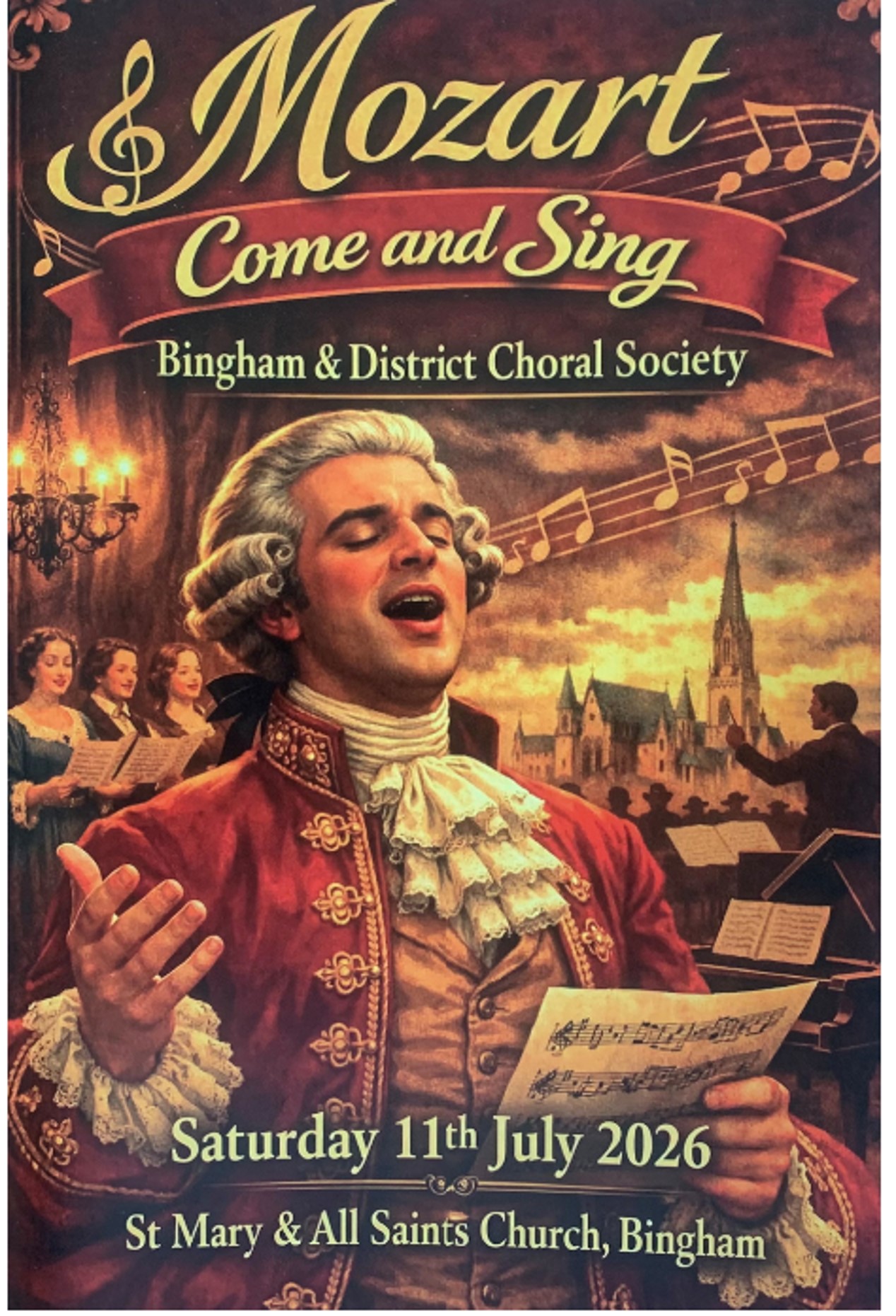 Ruddington and District Choral Society Members' information