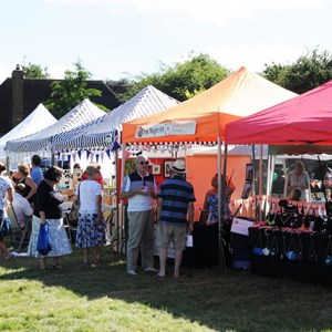 Stalls at the Village Show