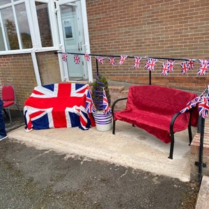 Whixall Social Centre Commemorative Bench Unveiling 29 May 22