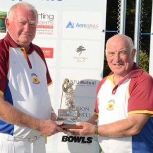 Les Jinks & Dave Brennan - Senior Pairs Winners  2014