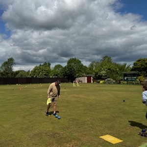 Visitors having roll-up
