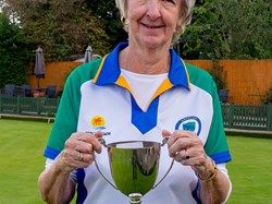 Ladies 4 wood Winner: Kath Satchell