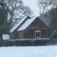 St James' in the snow