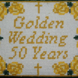 Golden wedding of Barrie and Betty Wilson