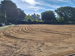 Whitstable Bowling Club Relaying new green 2024