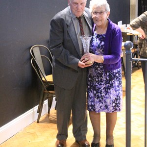 2024 100up Singles Winner Les Manwaring