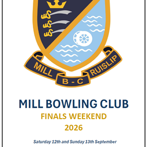 Mill Bowling Club Finals Weekend 2026 - Sunday