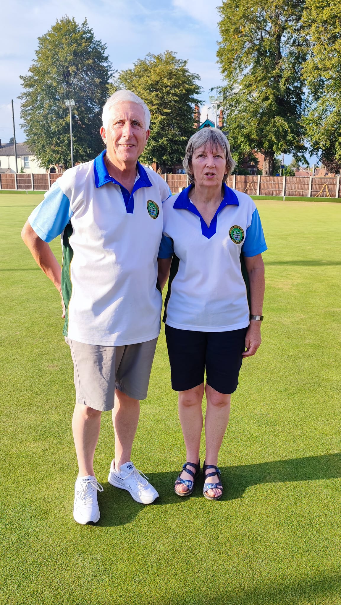 Mixed Doubles Runners Up Irene and Ray Mountford.