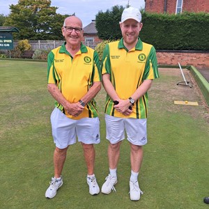 Finalists Men's 2 Wood - Fred Thorpe & James Cregan