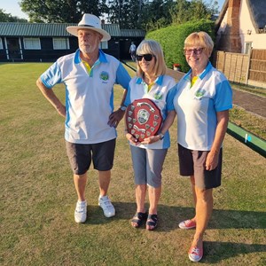 2026 Winner & Runners Up: Peter Hardy, Sue Collins & Angela Bass