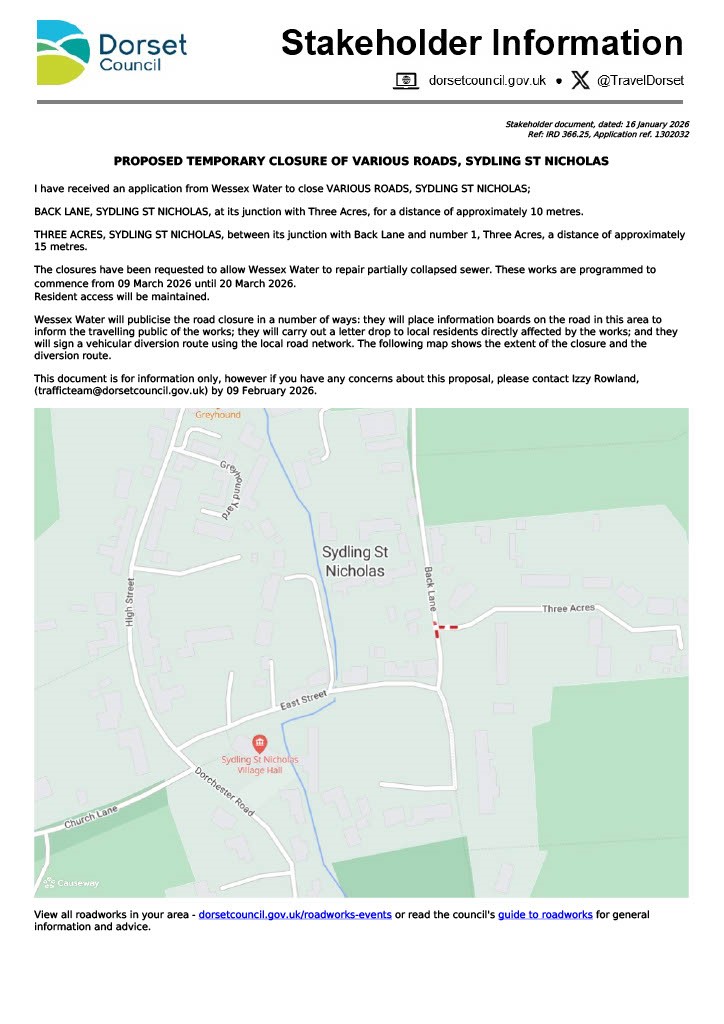 Sydling St Nicholas Parish Council Home