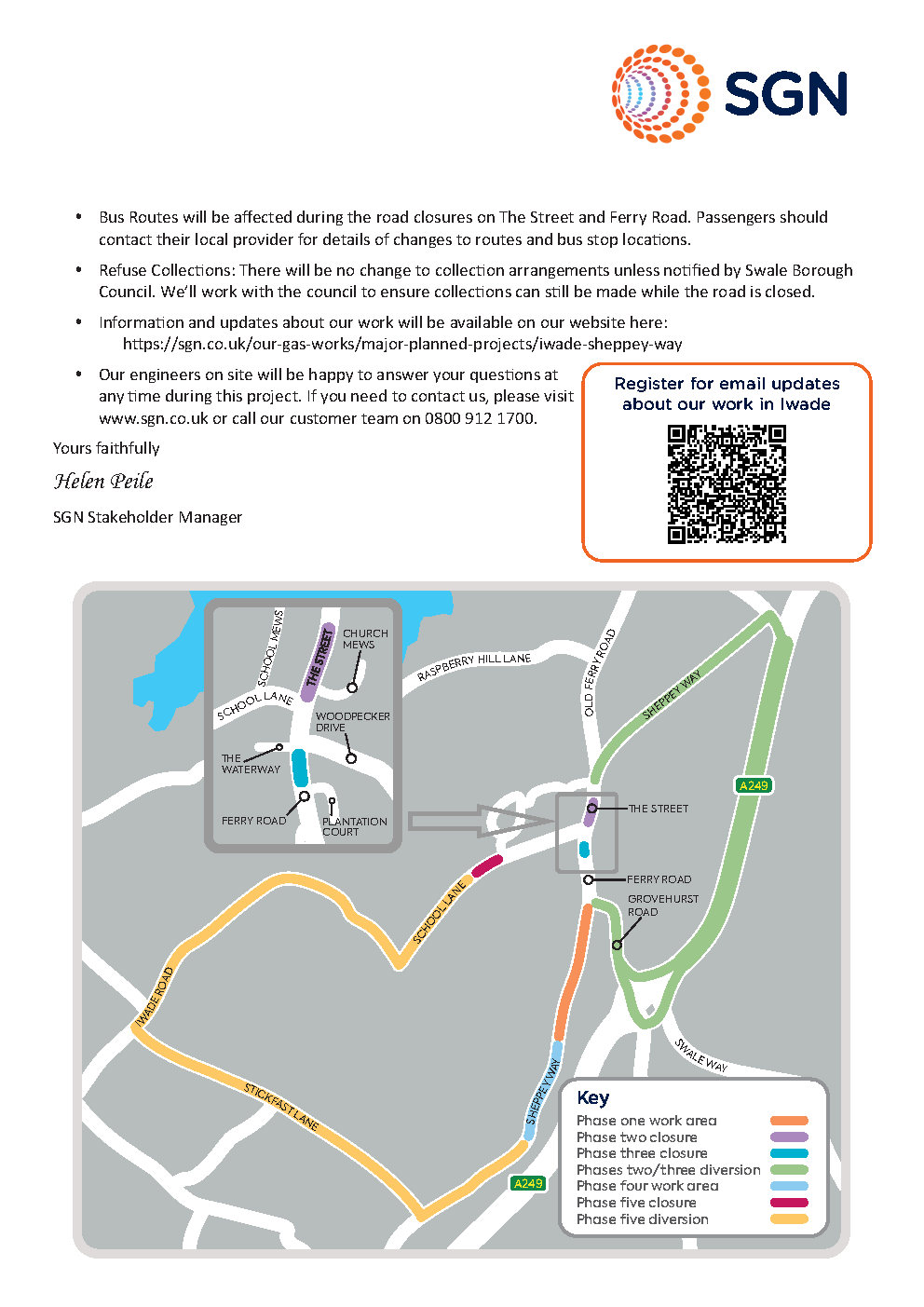 Iwade Parish Council Gas Network Upgrades - Iwade