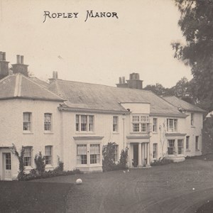 Ropley Manor - Postmarked 17.07.1910