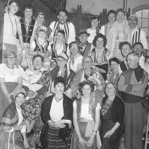 Our picture shows a happy group of fund raisers at a Romany Fayre held at Trench Methodist Chapel in October 1962. We would be interested to know if anyone recognises any of the faces.
