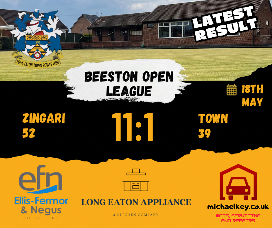 Long Eaton Town Bowls Club Home