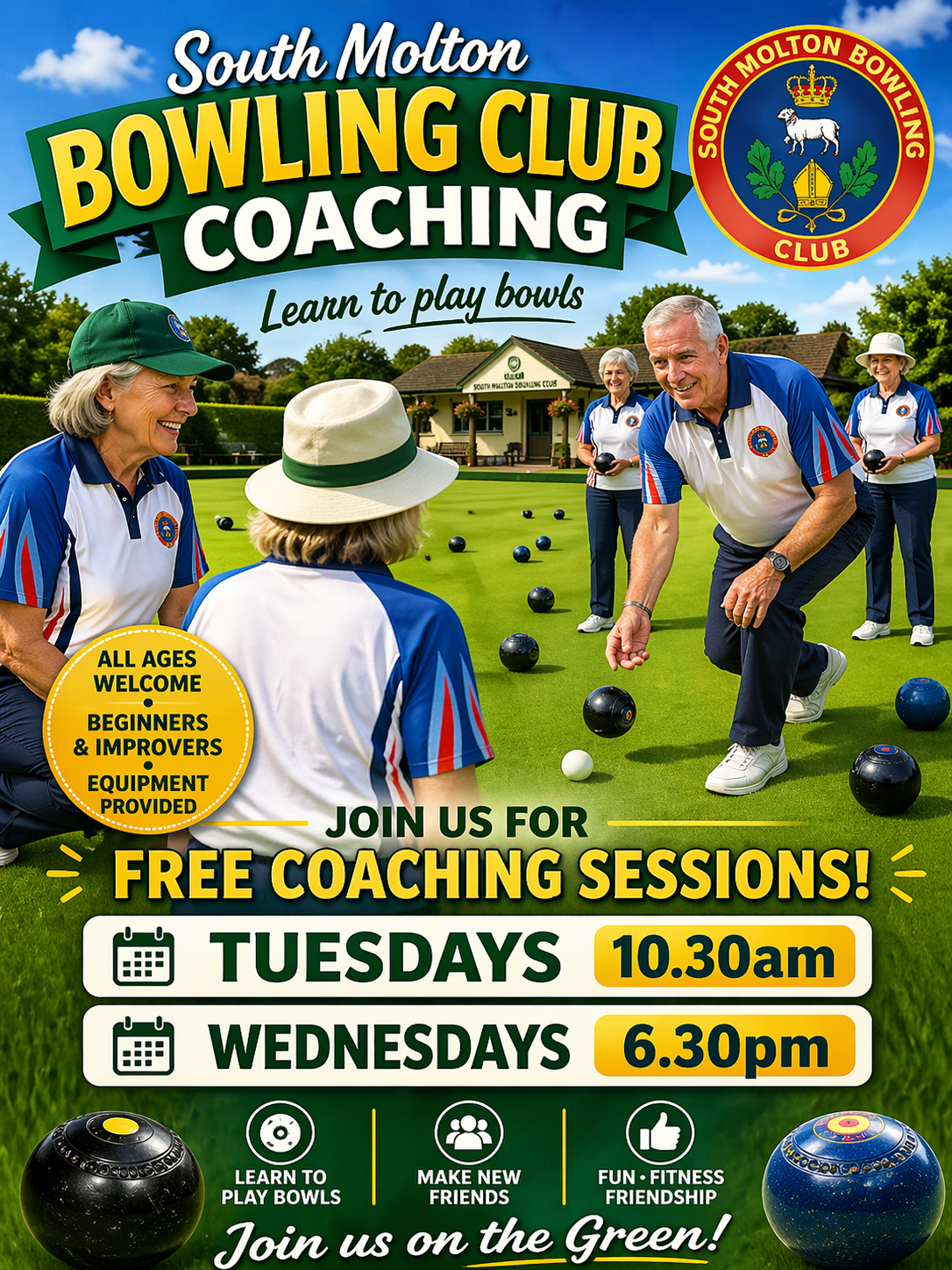 Like to learn to bowl? We look forward to welcoming you