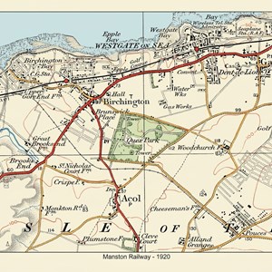 Manston Railway 1920
