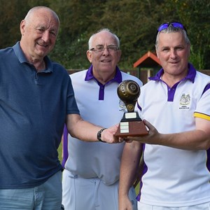 Footbowl Challenge - Winners Ian Hubbocks/Ian Taylor