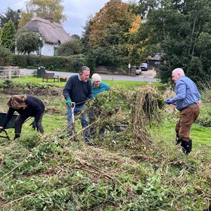 West Dean Parish Council River Clearance 2025