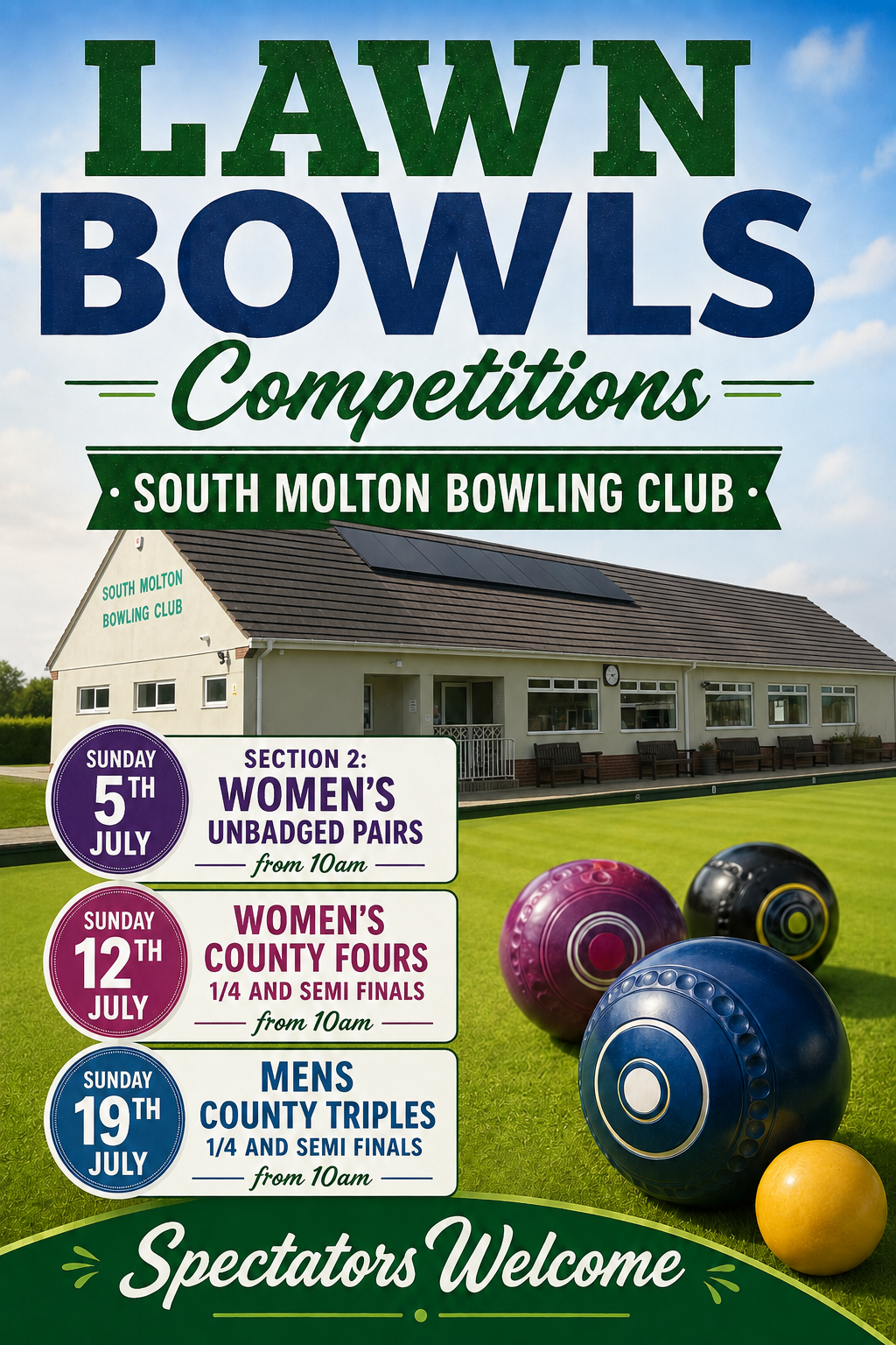 South Molton Bowling Club Home