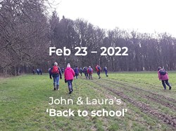 John & Laura’s ‘Back to school’. – A little bit of a climb. ©EH