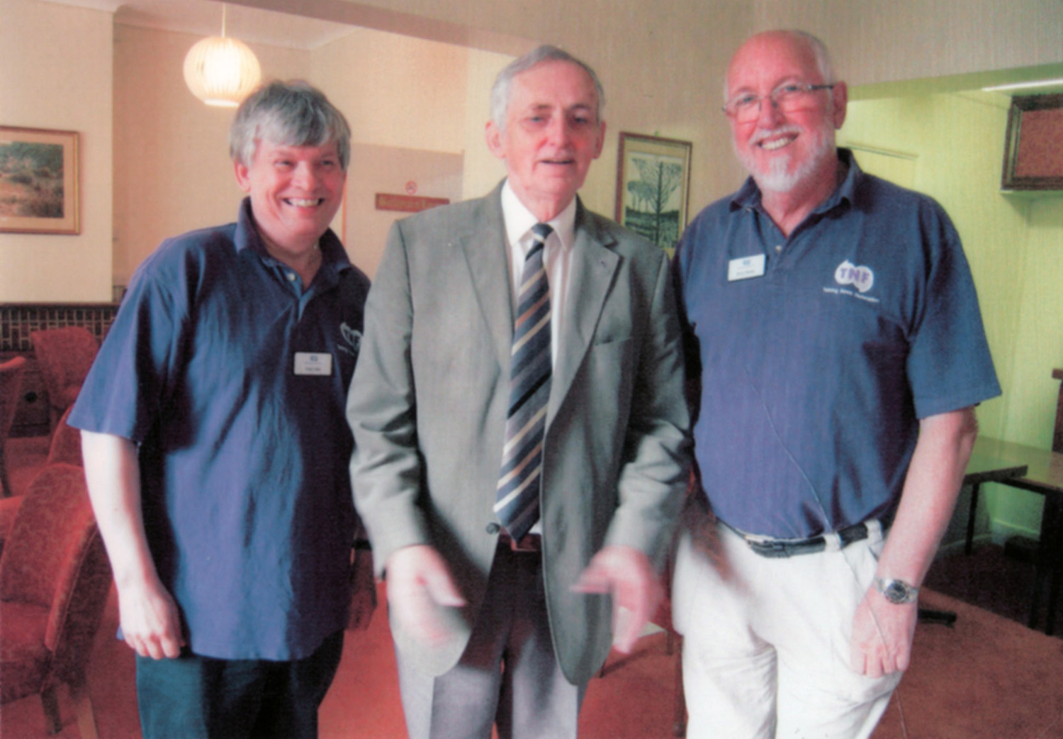 PATN Seminar at Titchfield 23 June 2012. Tony Vale, Mike Wood and Brian Watts from TN Federation