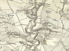 Old Map of Badger