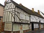 The Chanters House and Sandwich Weavers, Strand Street. Part of the longest block of medieval, timber framed houses in England.