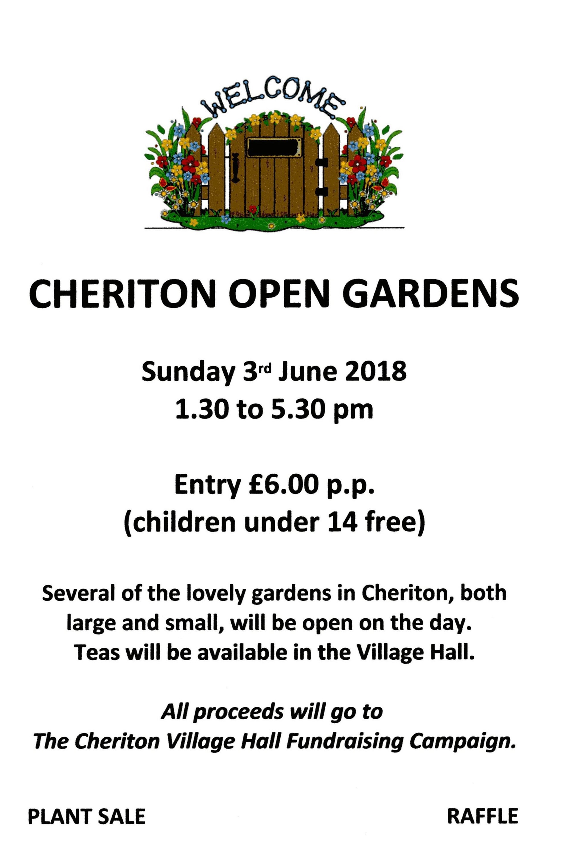 Cheriton Village Hall, Past Events 2018 cont