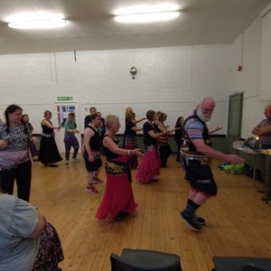 Bollywood dancing