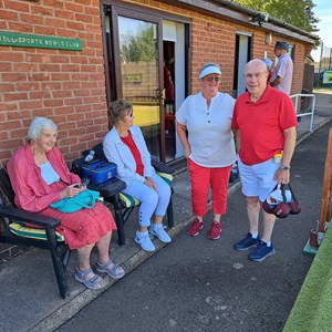 Holwell Sports Bowls Club President Fred Thorpe 2026
