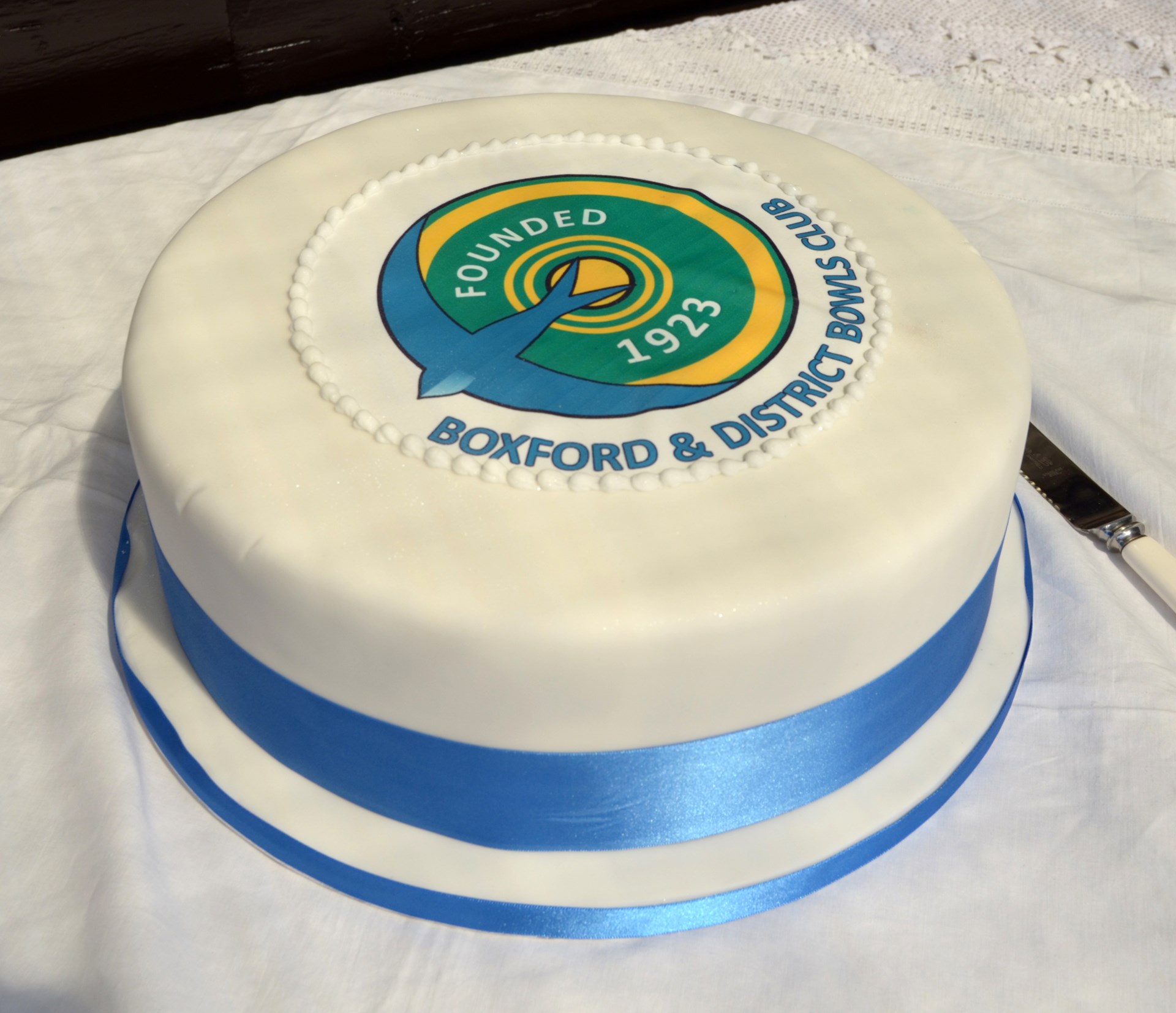 2023 - Centenary cake.