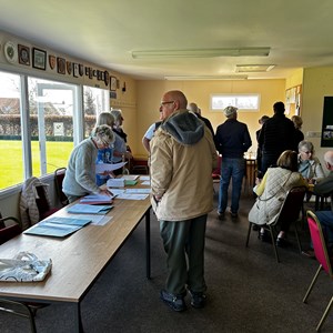 Membership signing up coffee morning
