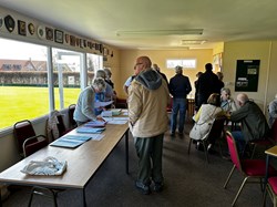 Membership signing up coffee morning