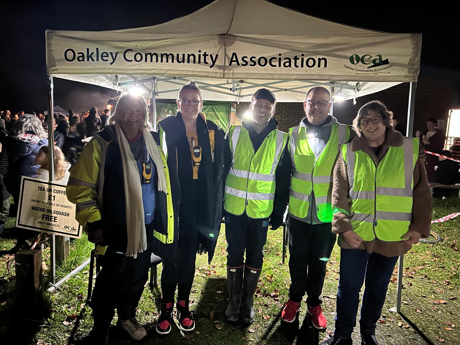 Gate ticket volunteers ready