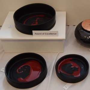 'Vortex Bowls' Ceramic by Sue Crudgington