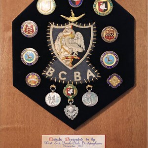 1940 - Medals won by our founder, Thomas Tailby.