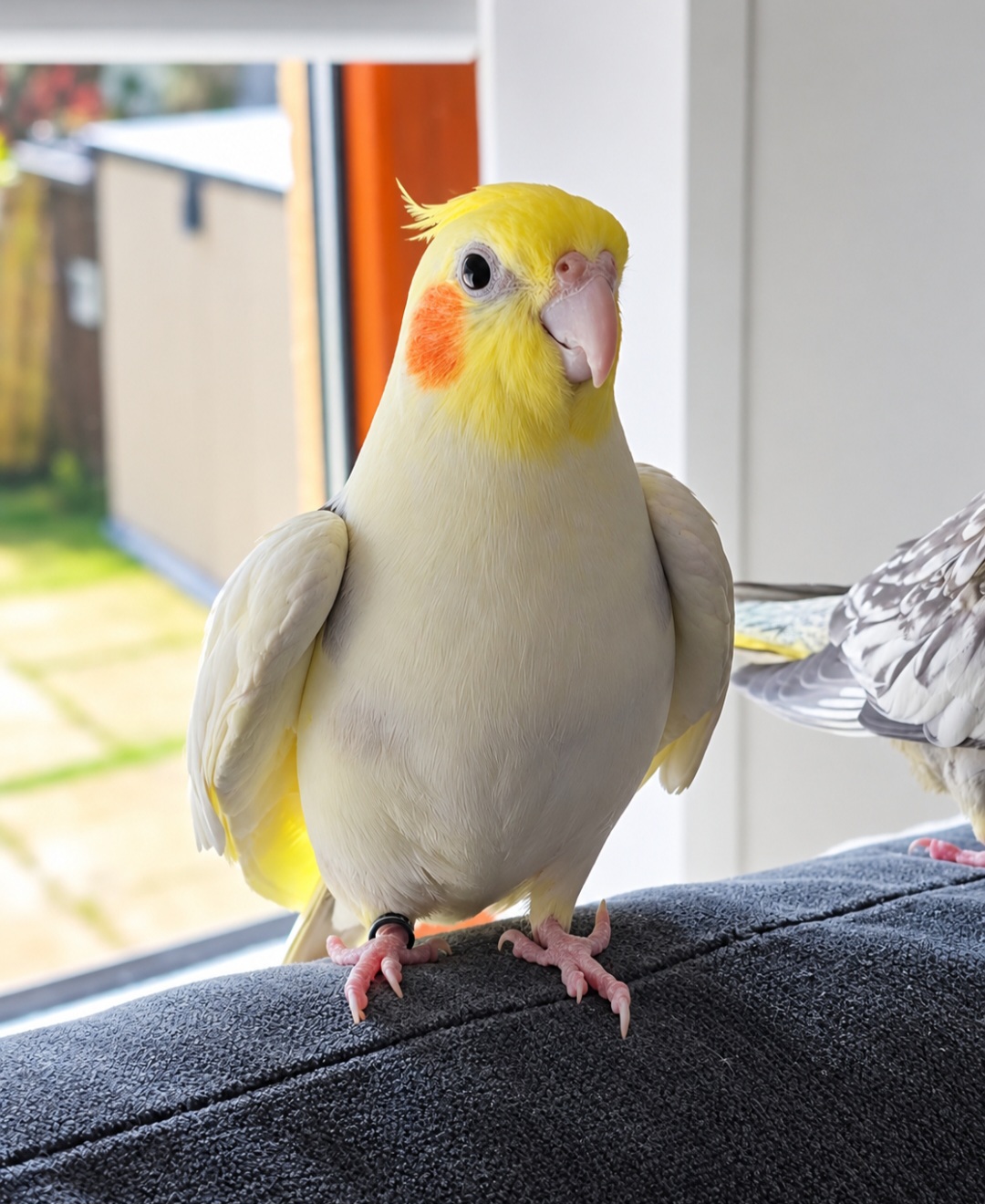 Lemon — Lutino Cockatiel | Male | Available for Adoption
