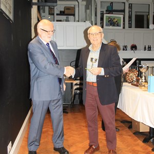 2025 Novice Singles Winner Mike Courtney